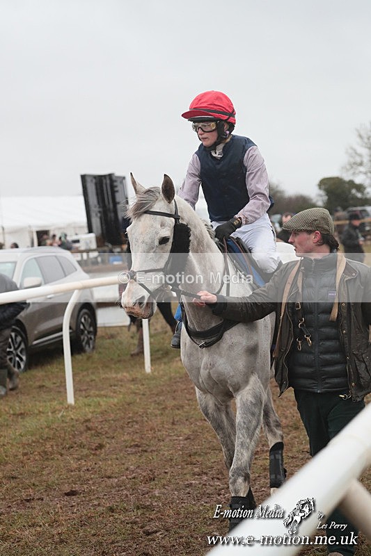 PtP 260125 434 - Cocklebarrow Point-to-Point racing with the Heythrop Hunt 26/01/25