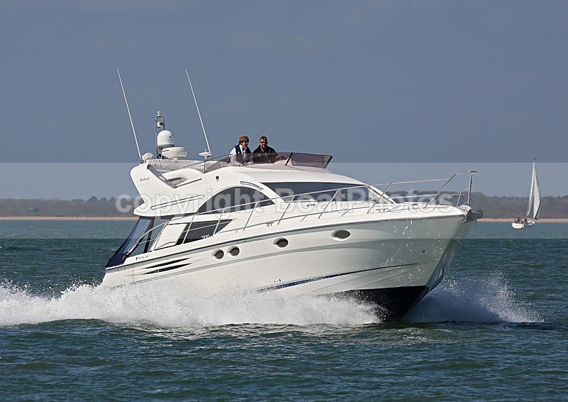130505 CHARLEY GIRL FAIRLINE PHANTOM 46 WT7A7995 - Flybridge Cruisers
