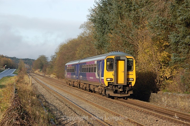 11.11.12 - 156454 10.05 Carlisle - Newcastle, Hole House - Tyne Valley (west to east)