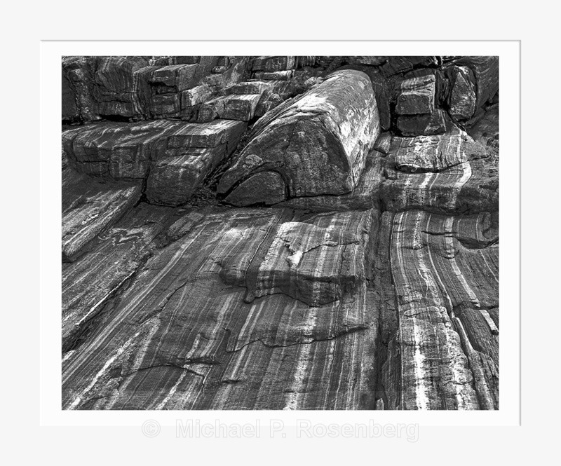 Striped Rocks, Pemaquid Point ME (2013/6221) - Eastern US