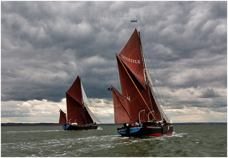 Racing Pair (3) - The Thames Barge Match