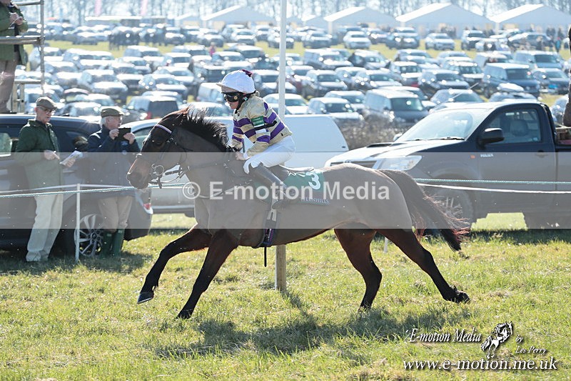 PR 010325 41 - Pony Racing from Beaufort Races Didmarton 01/03/25