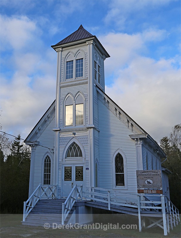 Lambert's Cove United Baptist Church Deer Island New Brunswick Canada - Churches of New Brunswick