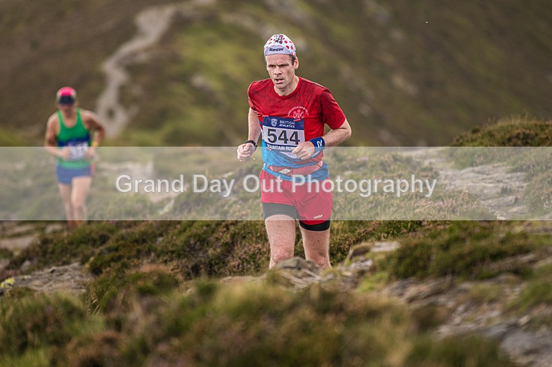 Uphill Only-334 - British Athletics Off Road Running Championships Senior Uphill Only Trial - Skiddaw Friday 15th Augu