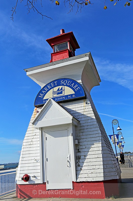 Market Square Lighthouse - 1 - Lighthouses of New Brunswick