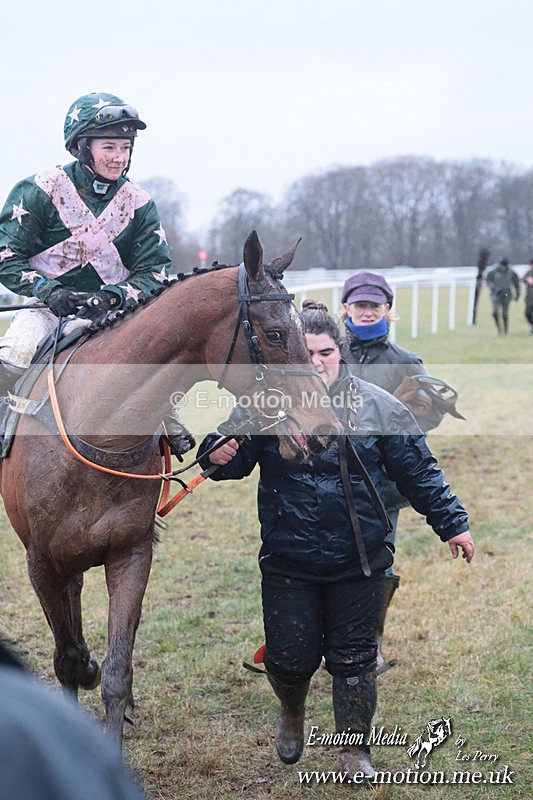 PtP 260125 770 - Cocklebarrow Point-to-Point racing with the Heythrop Hunt 26/01/25