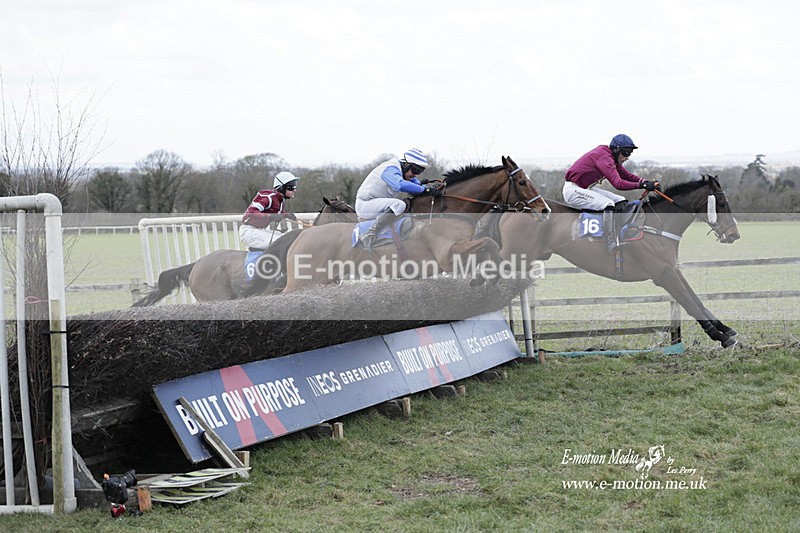 PtP 250223 0166 - Kimblewick Hunt Point-to-Point Kingston Blount 25/02/23