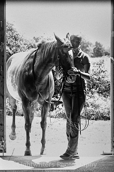 Haleys Horse_039 - Haley and Pilgrim