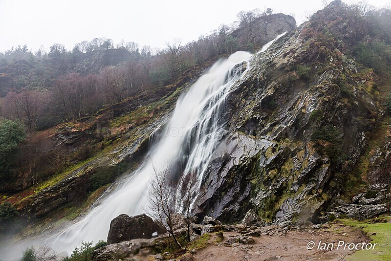 Powerscourt Waterfall, County Wicklow, Ireland. - Ireland