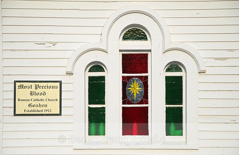 Goshen Roman Catholic Church Most Precious Wood NB Canada