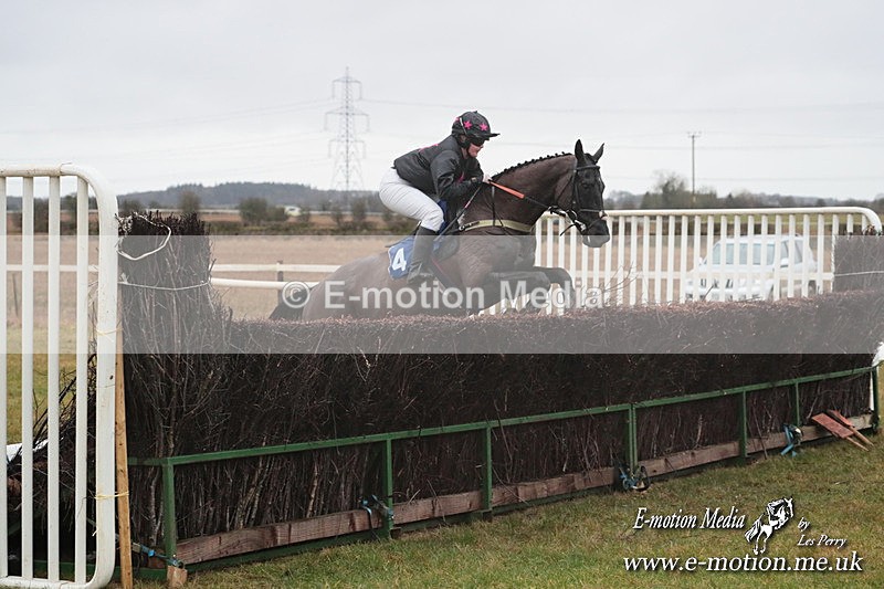 PtP 260125 366 - Cocklebarrow Point-to-Point racing with the Heythrop Hunt 26/01/25