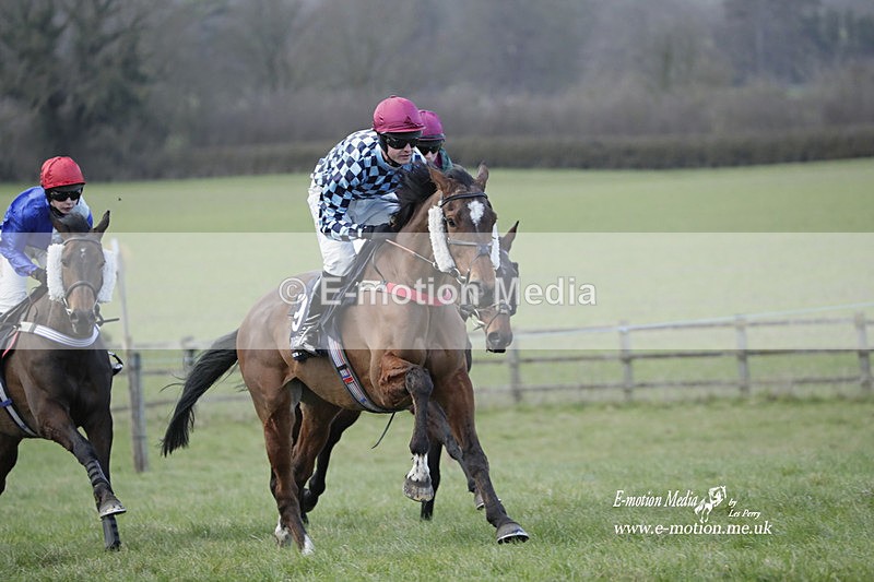 PtP 250223 0550 - Kimblewick Hunt Point-to-Point Kingston Blount 25/02/23