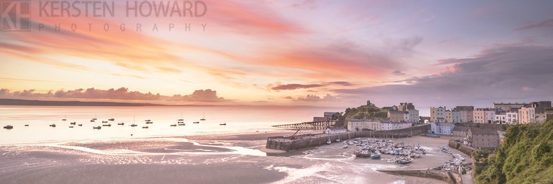 A New Day Dawns - Tenby - Images from book
