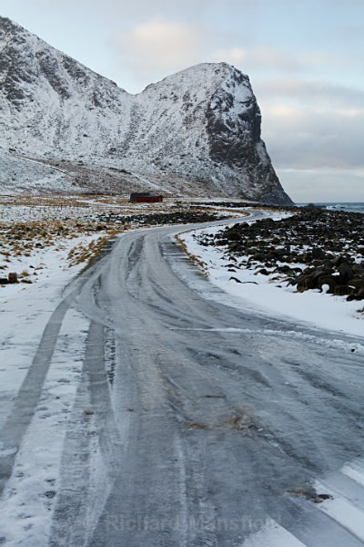 Coast road Unstad, Lofoten - Norway