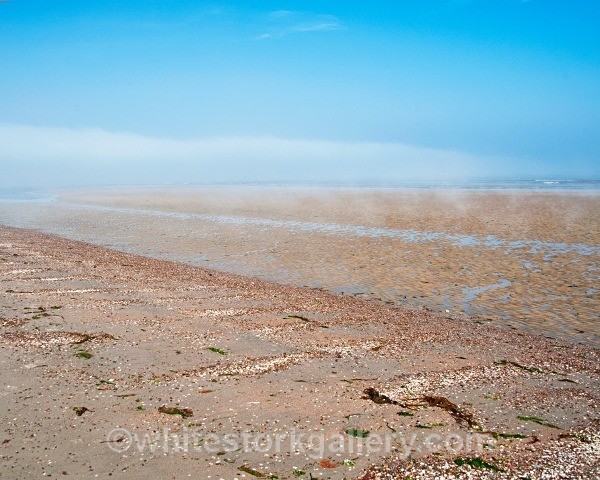 Moving Mists at Nairn Beach - Scottish Highlands