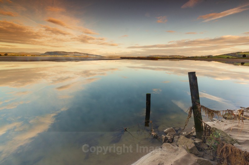 Kent Estuary - Distant Hills