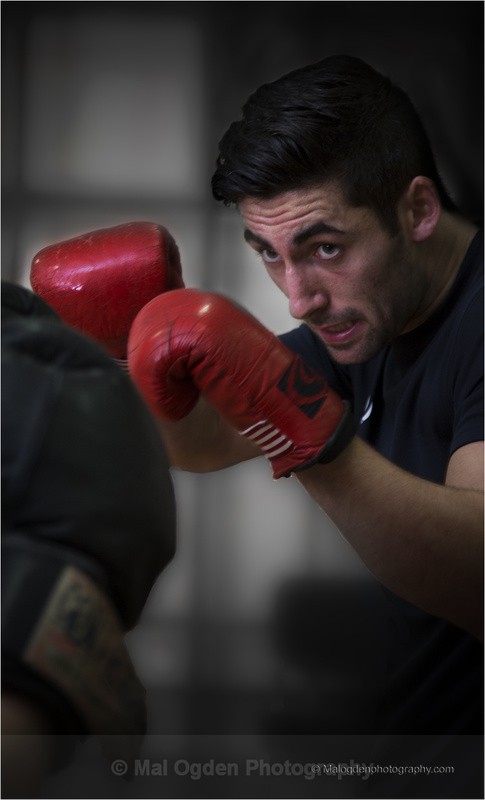 Shadow boxing - Portrait