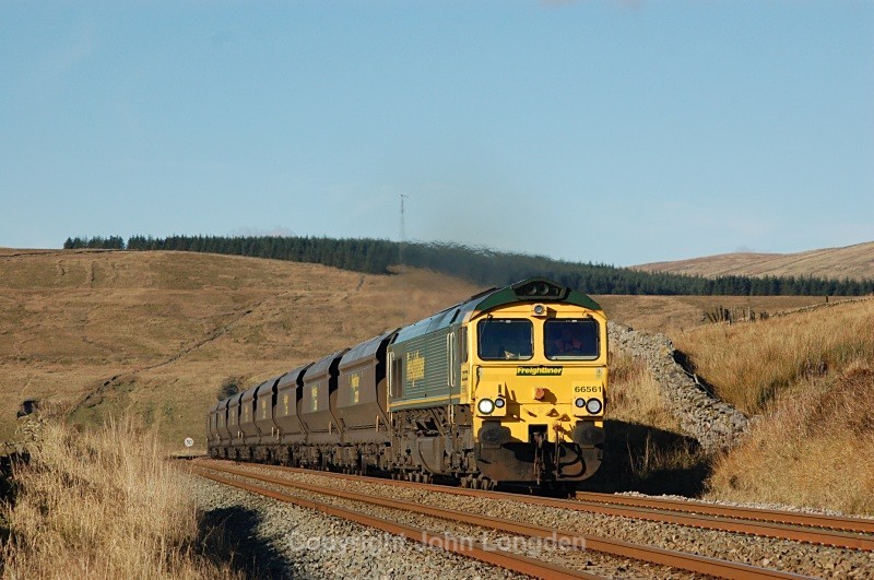 9.11.09 - 66561 6Z73 Killoch - Drax, Dent - Dentdale