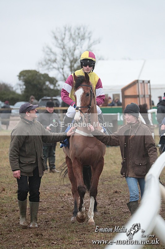 PtP 260125 439 - Cocklebarrow Point-to-Point racing with the Heythrop Hunt 26/01/25