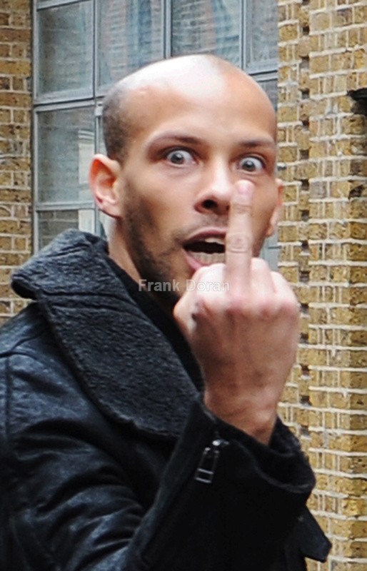 Giveing My Camera The Finger - Frank Doran