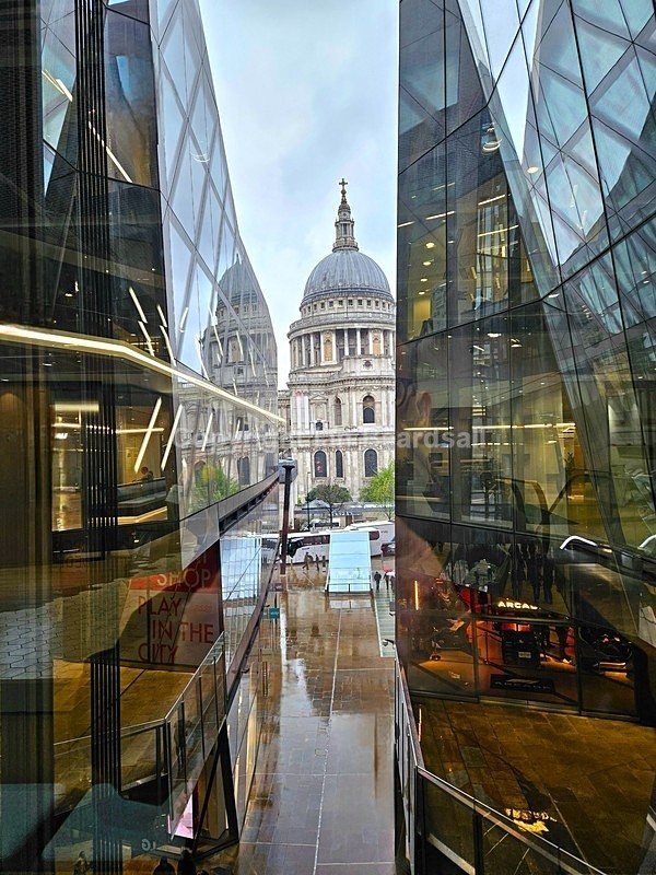 St Pauls From One New Change - London