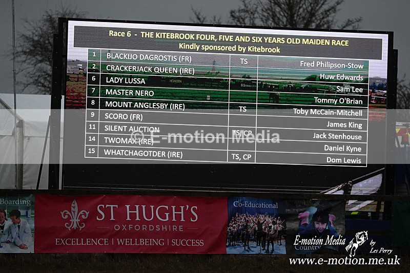 PtP 260125 944 - Cocklebarrow Point-to-Point racing with the Heythrop Hunt 26/01/25