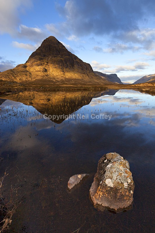 Buachaille Etive Beag, Glen Coe, Highland - Portrait format