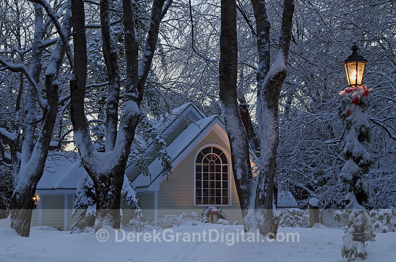 Chapel in the Forest - Winterscape