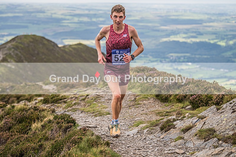 Uphill Only-42 - British Athletics Off Road Running Championships Senior Uphill Only Trial - Skiddaw Friday 15th Augu