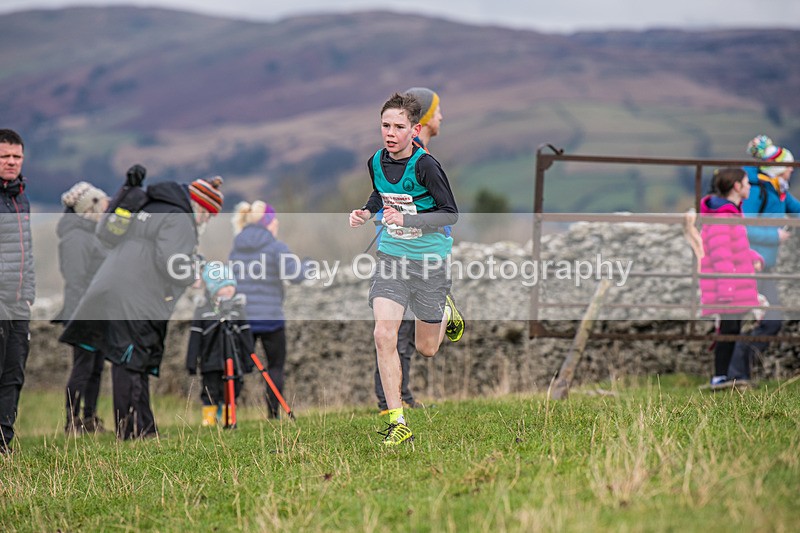 Cunswick U13-74 - Kendal Winter League Cunswick Scar Junior Under 13 Fell Race Sunday 26th January 2025