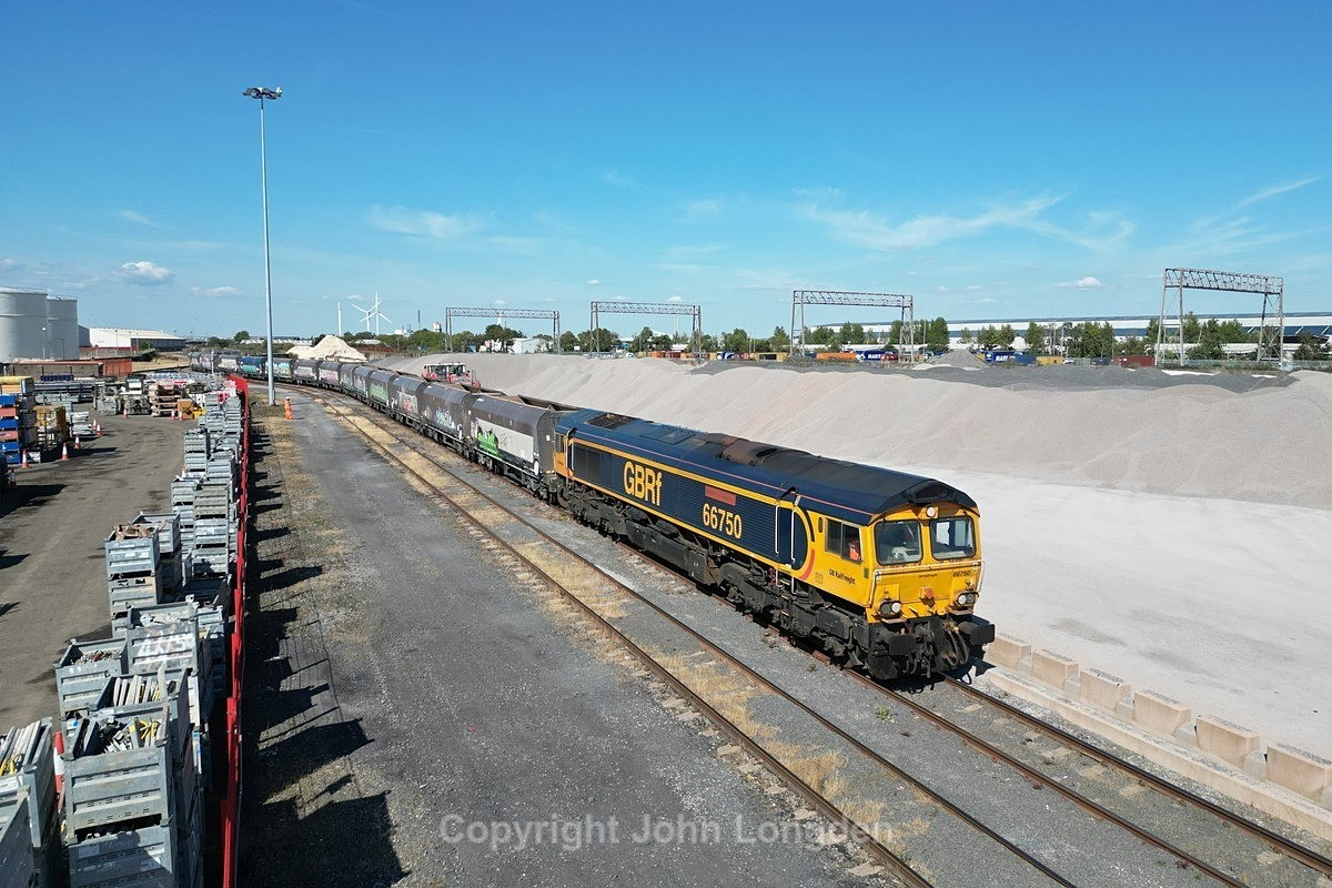 JL - 11.7.25 66750 4B77 Colnbrook - Avonmouth West Wharf, Avonmouth - Latest shots