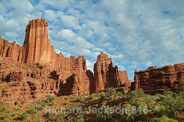 Fisher Towers - Arches National Park