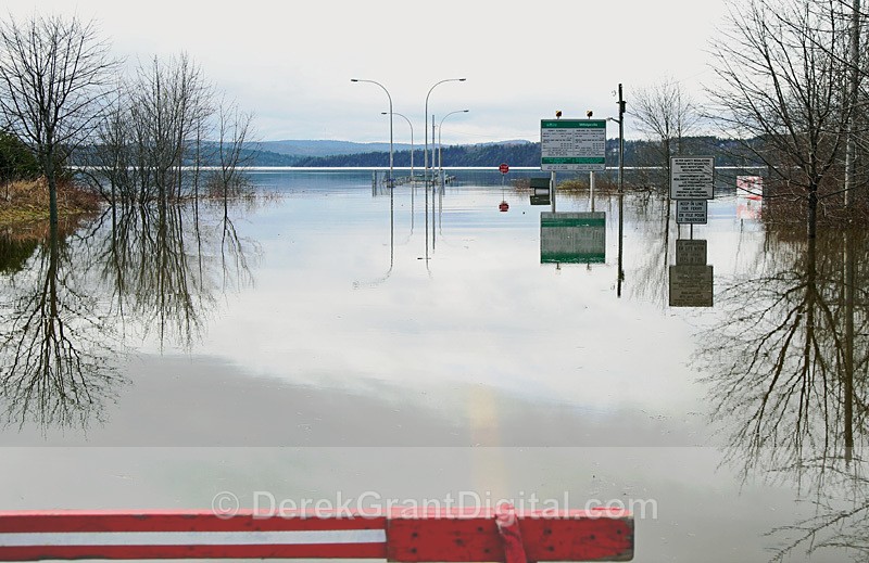 Millidgeville Ferry Landing Spring Flood 2018 NB Canada - Extreme Weather