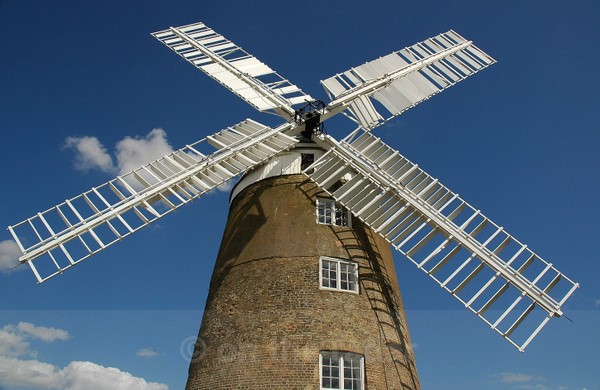 Haddenham tower mill, Cambs - Windmills