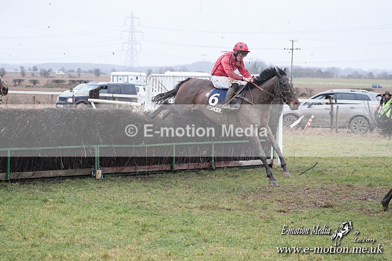 PtP 260125 873 - Cocklebarrow Point-to-Point racing with the Heythrop Hunt 26/01/25