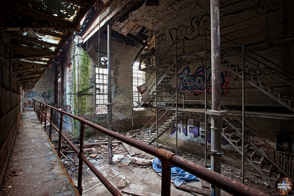 Old Essex County Jail Photo - Abandoned America