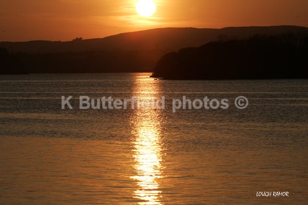 Sunset,,Lough Ramor - landscapes