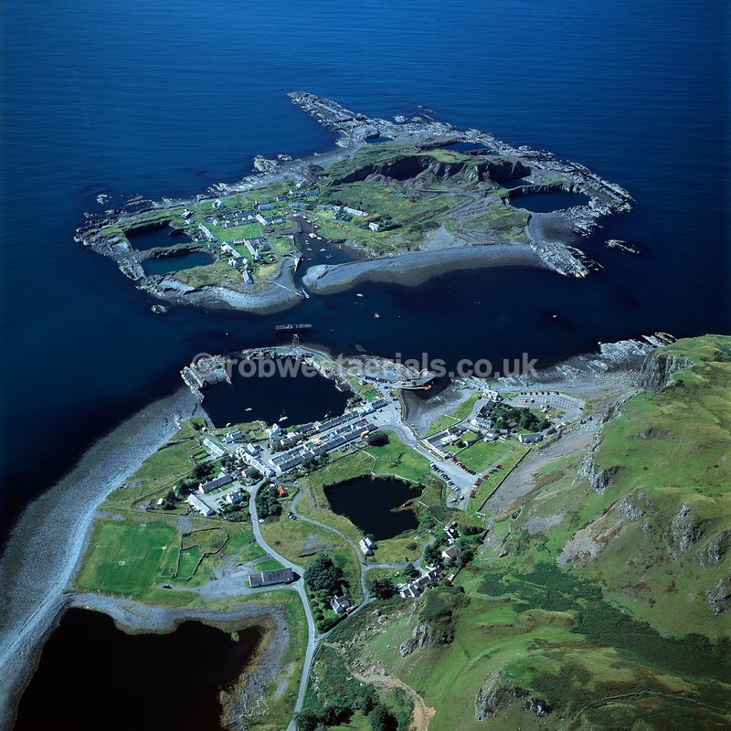 aerial pictures of Scottish cities towns coastal villages of Scotland monuments attractions