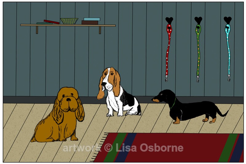 Waiting for walkies - DIGITAL ARTWORK