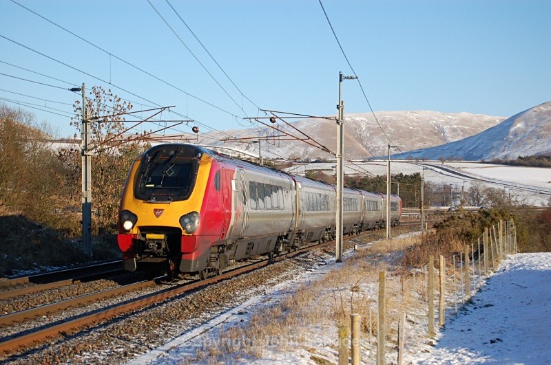 24.12.10 - 221104 08.00 Glasgow - Birmingham, Beckfoot - West Coast Main Line (north to south)