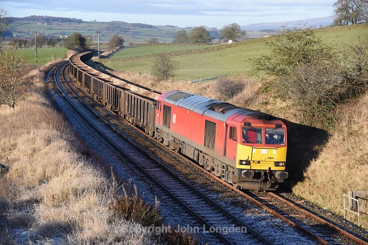 JL - 9.12.22 60011 6E97 Kirkby Thore - Tees Dock, Tommy Halls Barn - Tommy Hall's Barn