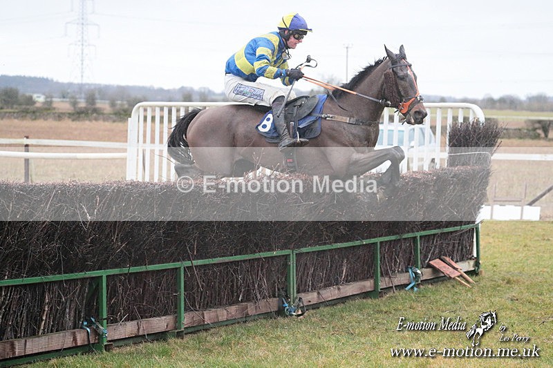 PtP 260125 348 - Cocklebarrow Point-to-Point racing with the Heythrop Hunt 26/01/25