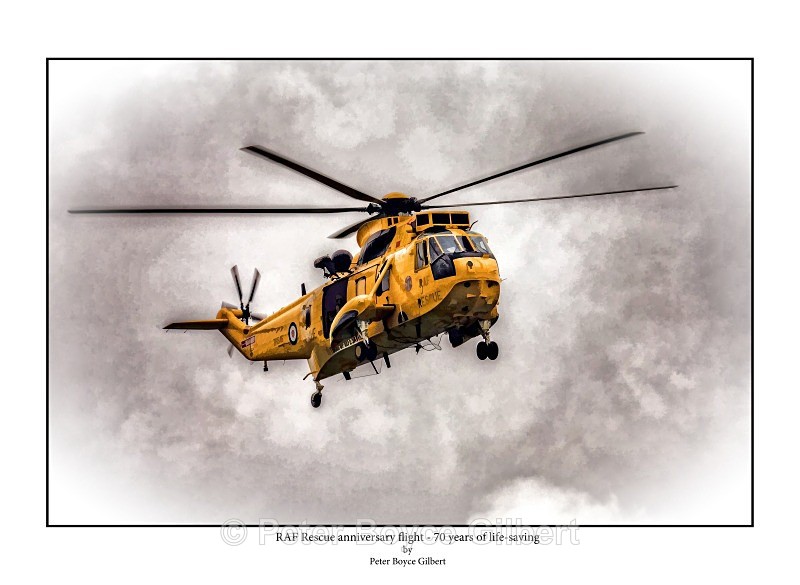 RAF Rescue anniversary flight - 70 years of life-saving - 'Paintings'