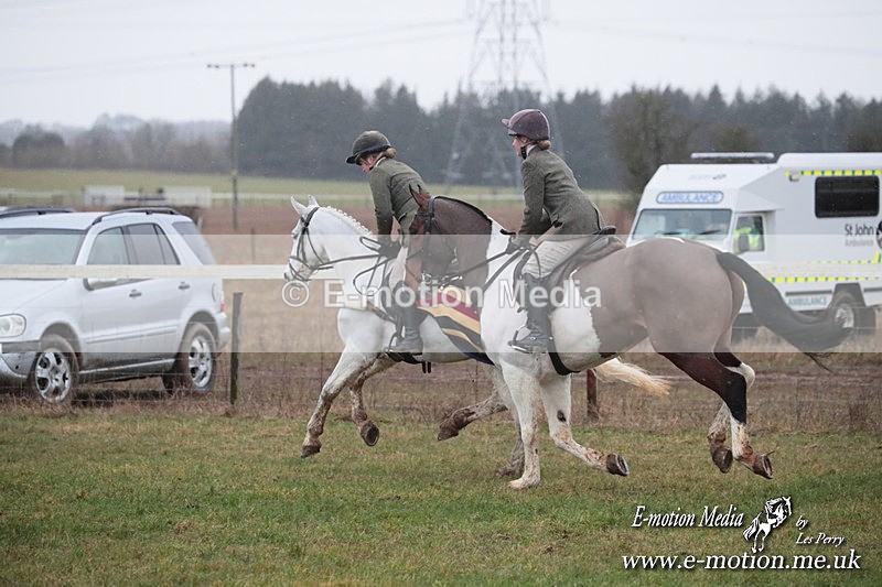 PtP 260125 719 - Cocklebarrow Point-to-Point racing with the Heythrop Hunt 26/01/25