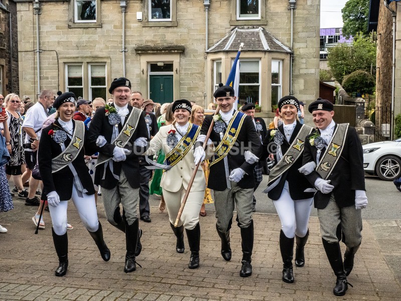 Old Gala ntrance - Braw Lads Gathering  2024