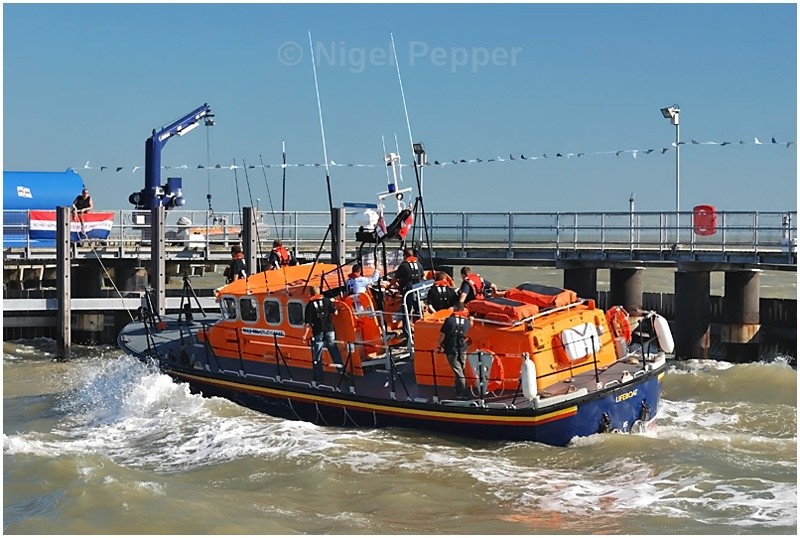 Pier Arrival - Lifeboats