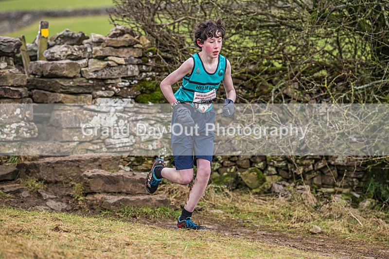 Cunswick U15  U17-34 - Kendal Winter League Cunswick Scar Junior Under 15 & 17 Fell Races Sunday 26th January 2025