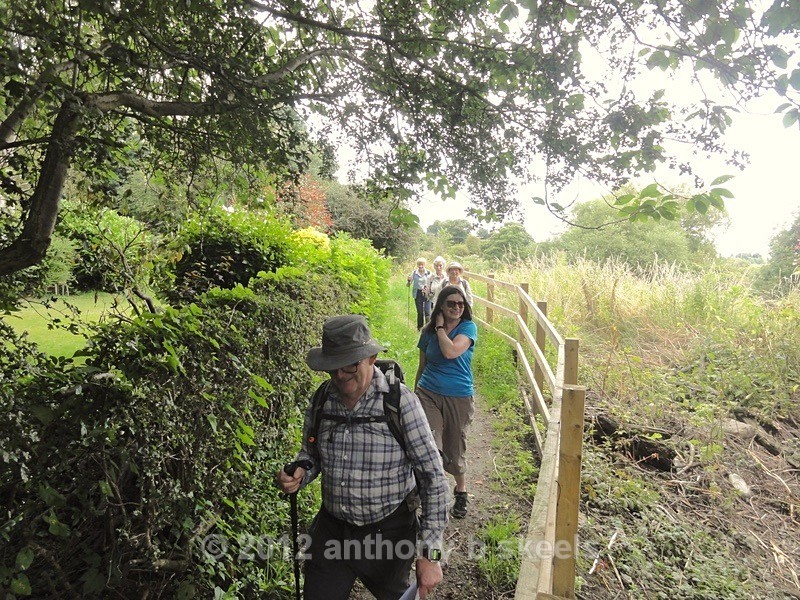 046 Leaving the River Calder for a short detour - SAINT PAULINUS PILGRIMAGE TRAIL