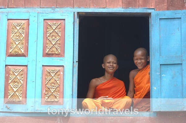 Young Novice Buddhist Monks, Siem Reap,Cambodia - Children