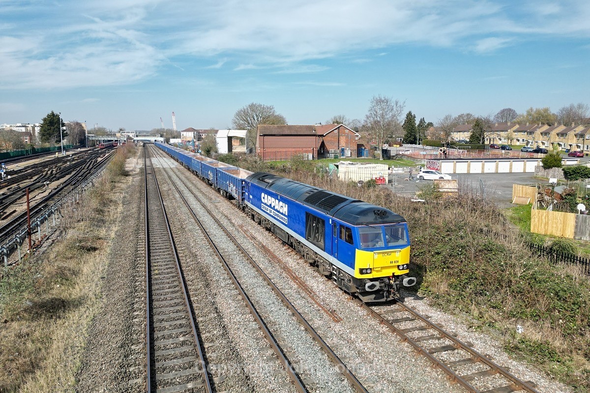 JL - 19.3.25 60028 6Z22 Quainton Railhead - Tytherington, West Ruislip - Latest shots